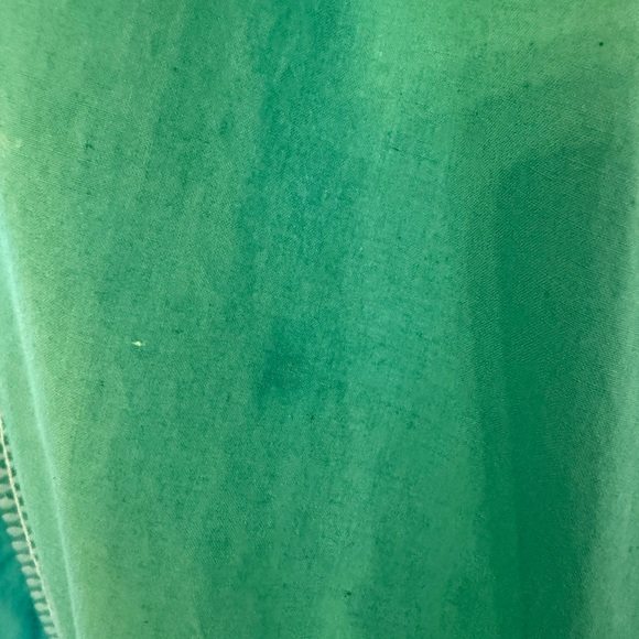 Julia Amory Teal Embroidered Zoe Caftan - Picture 6 of 10